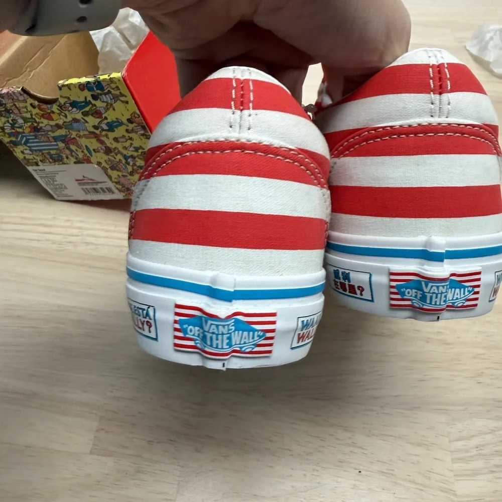 New! Vans where’s Waldo sneakers